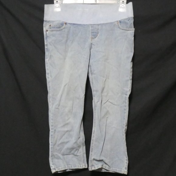 OLD NAVY MATERNITY | Stretch | medium regular fit | Faded Blue Denim | GUC - Picture 1 of 16